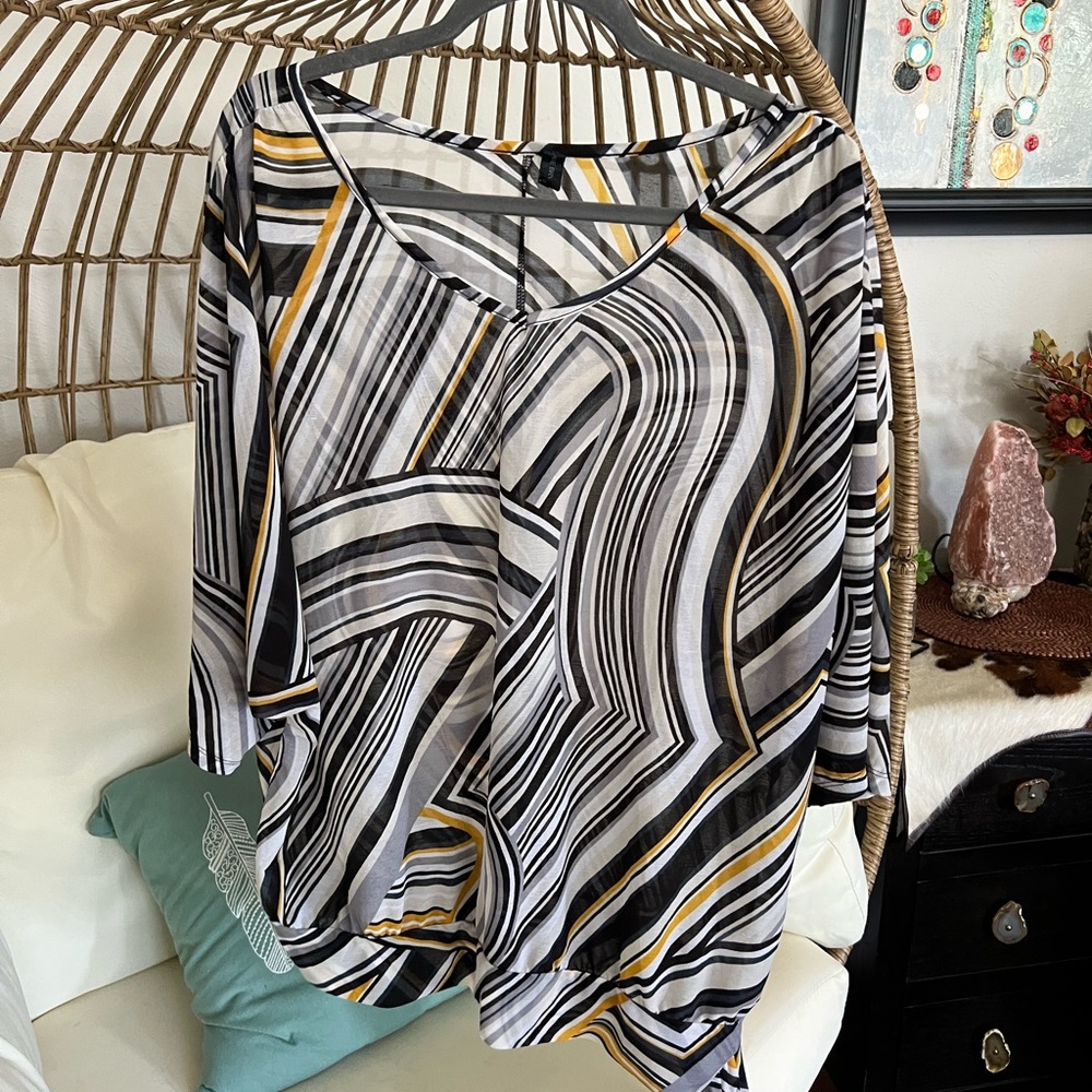 Lane Bryant sheer top 18/20